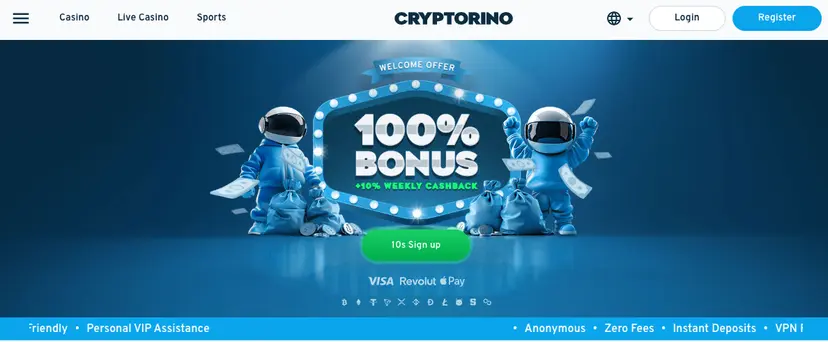 cryptorino startside og utseende