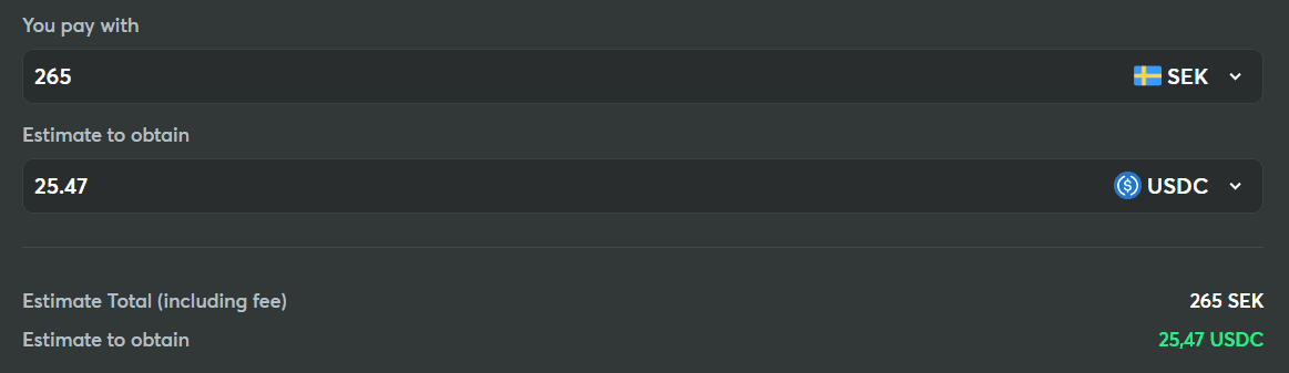 kjøp krypto med fiat